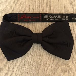 Brioni Black Bow Tie